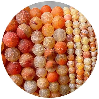 Verscheidene verweerde agate losse kralen kristallen steen voor het maken van handgemaakte kristallen armbanden