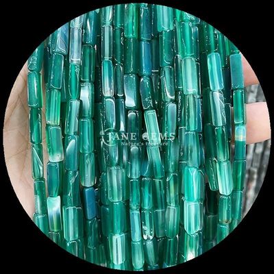 Rechthoekige Zebra Jaspis Lapis Lazuli Edelsteen Perlen Losse strengen voor het maken van sieraden