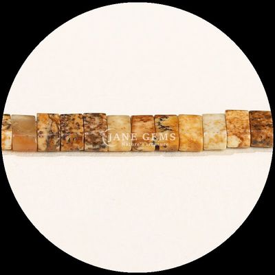 Natuurlijke edelsteen gepolijst afwerking kubus kralen amazonite beeld jaspis losse kralen strengen voor sieraden maken