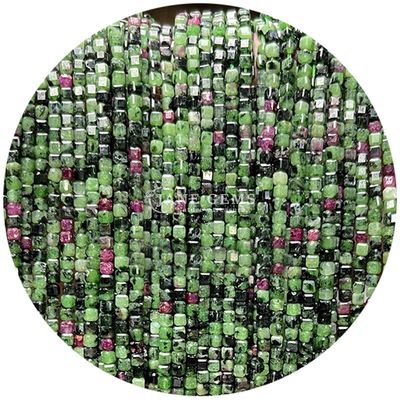Verschillende kleuren Natuurlijke edelstenen losse kralen suikerblokjes vorm voor aanpasbare sieraden maken