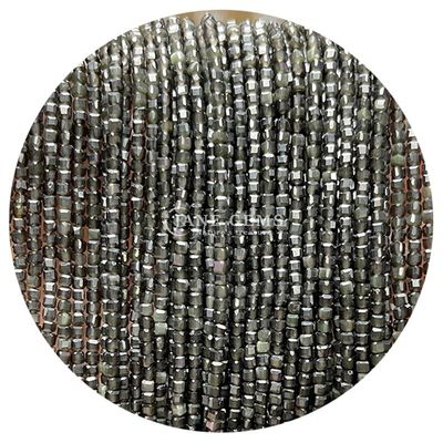 Verschillende kleuren Natuurlijke edelstenen losse kralen suikerblokjes vorm voor aanpasbare sieraden maken