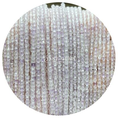 Gepersonaliseerde edelstenen Perlen Wit Maansteen Prehnite Paarse Jade Losse Perlen