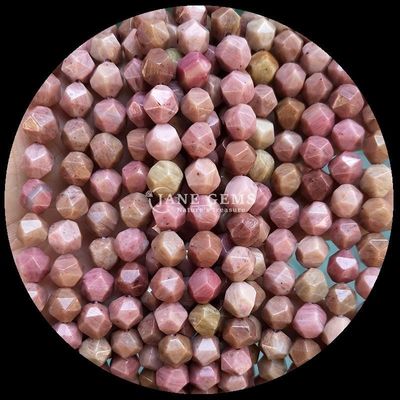 Gevelvormige edelstenen natuurlijke diamanten Rhodonite Amazoneit losse strengen perlen