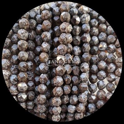 Natuurlijke edelstenen kraaltjes gevelvormige vorm Roos kwarts Tourmaline losse strengen voor het maken van sieraden