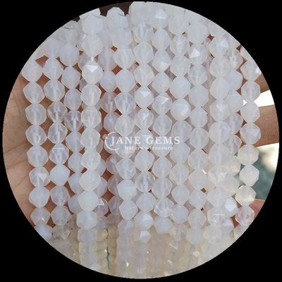 Verblindend diamant gesneden veelkleurige edelstenen kralen helder kwarts karneliaanse losse strengen voor uitstekende sieraden