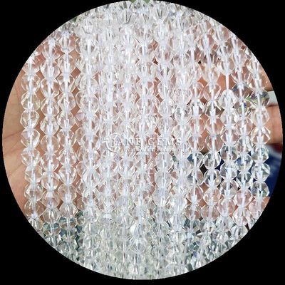 Verblindend diamant gesneden veelkleurige edelstenen kralen helder kwarts karneliaanse losse strengen voor uitstekende sieraden