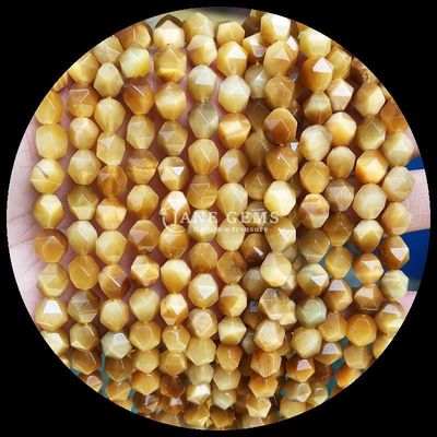 Meerdere kleuren Genezende energie Gevels Delicaat Steen Perlen Groene tijgeroog voor het maken van sieraden