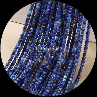 Gepolijste meerkleurige lapislazuli Amazonite kubus gesneden edelstenen kraal voor zelfstandig sieraden maken