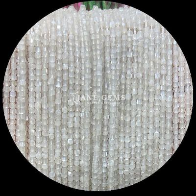 Aanpasbare kubus vierkant edelstenen kralen goud gerutileerd kwarts prehnite losse strengen kralen voor sieraden maken