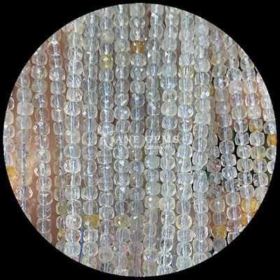 Kleine regenboogkleurige gepolijste edelstenen kralen gouden obsidian losse strengen voor sieraden maken