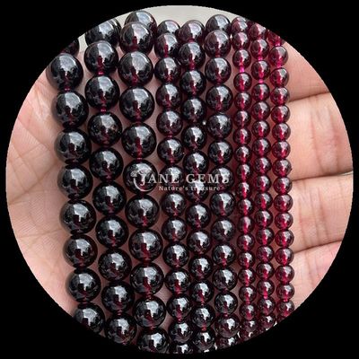 Kleurrijke ronde edelstenen kralen granaten morganiet voor sieraden zelfstandig maken armbanden halskettingen / oorbellen