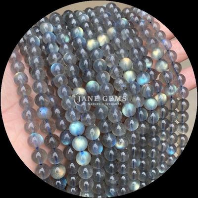 Ronde vorm gevarieerde natuurlijke edelstenen kralen Labradorite Amazonite losse strengen voor doe-het-zelf sieraden ontwerpen