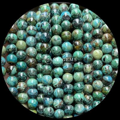 Kleurrijke ronde natuurlijke edelstenen kralen Rubine Zoisite Apatite voor sieraden maken