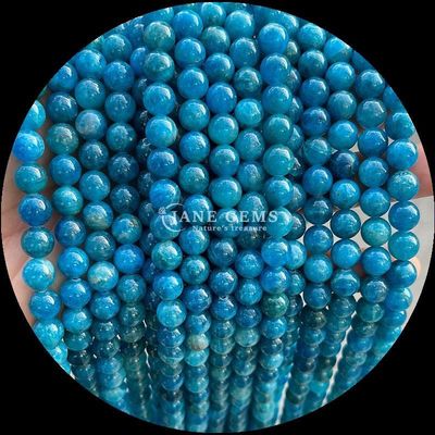 Kleurrijke ronde natuurlijke edelstenen kralen Rubine Zoisite Apatite voor sieraden maken