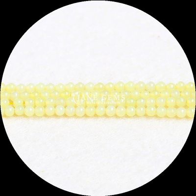 Levendige ronde multi-kleurig DIY sieraden mini losse tourmaline gele jade losse strengen kralen