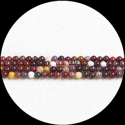 Levendige ronde multi-kleurig DIY sieraden mini losse tourmaline gele jade losse strengen kralen