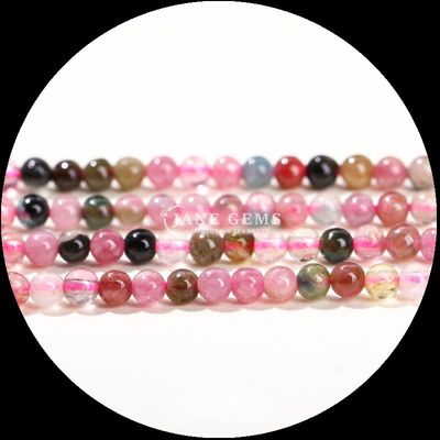 Natuurlijke veelkleurige ronde edelstenen kralen Afrikaans Turquoise Groene Dot Voor Armbanden Halskettingen Oorbellen DIY Juwelen maken