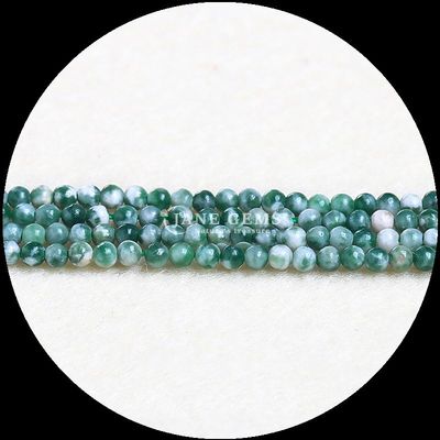 Natuurlijke veelkleurige ronde edelstenen kralen Afrikaans Turquoise Groene Dot Voor Armbanden Halskettingen Oorbellen DIY Juwelen maken