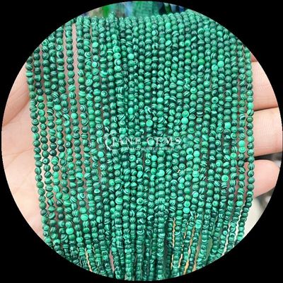 Natuurlijke veelkleurige ronde edelstenen kralen Afrikaans Turquoise Groene Dot Voor Armbanden Halskettingen Oorbellen DIY Juwelen maken