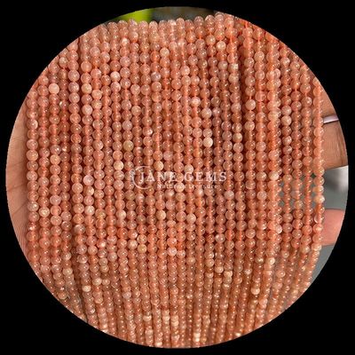 Natuurlijke edelstenen kraal veelkleurige roze aventurine zonnestenen losse kraalstrengen