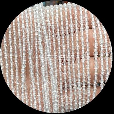 Gepolijste natuurlijke edelstenen kraaltjes Amazoneit Amethyst losse strengen kraaltjes voor handgemaakte sieraden