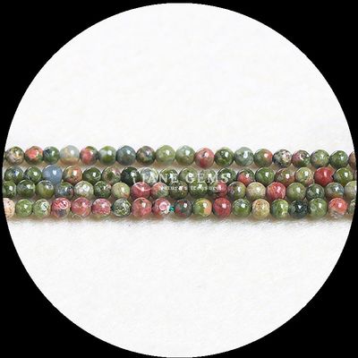 Kleurrijke ronde edelstenen kralen Oorsprong voor doe-het-zelf Armbanden Halskettingen Oorbellen Gevarieerde kleuren