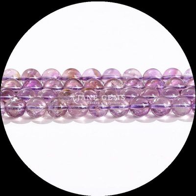 Ronde edelsteen vuur kwarts rookkwarts kralen strengen in verschillende kleuren voor doe-het-zelf sieraden maken