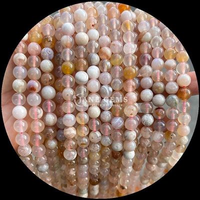 DIY sieraden maken 8mm ronde natuurlijke edelstenen kralen in kersenagate en verschillende agaten strengen voor oorbellen