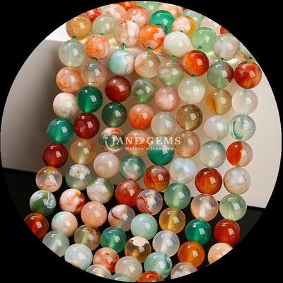 Multicolor Agate AlaShan Cherry Agate Perfect voor uw juwelen bedrijf Natuurlijke edelstenen Perlen