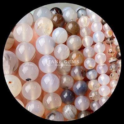 Gestript Agate Perlen Edelsteen Perlen 8mm voor Juwelen Maken van DIY Handwerk