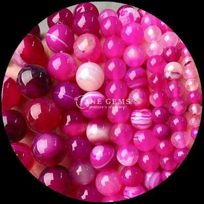 Ronde 8mm gepolijste natuurlijke edelsteen kraal Strengen voor sieraden maken van zelfstandig Armbanden Halskettingen In veelkleurige