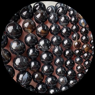 Ronde 8mm gepolijste natuurlijke edelsteen kraal Strengen voor sieraden maken van zelfstandig Armbanden Halskettingen In veelkleurige