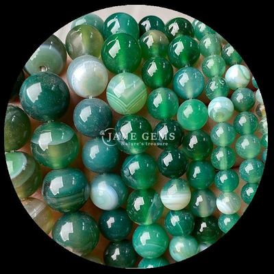 Edelsteen 8mm Perlen Verscheidene Agate Perlen Groene Agate Carneliaanse Bruine Agate Losse Perlen Strengen voor doe-het-zelf