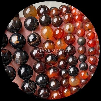 Edelsteen Ronde vorm Meerdere kleuren Agate Perlen voor DIY Juwelen oorbellen
