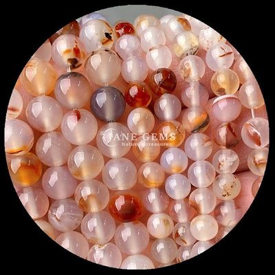 Edelsteen Ronde vorm Meerdere kleuren Agate Perlen voor DIY Juwelen oorbellen