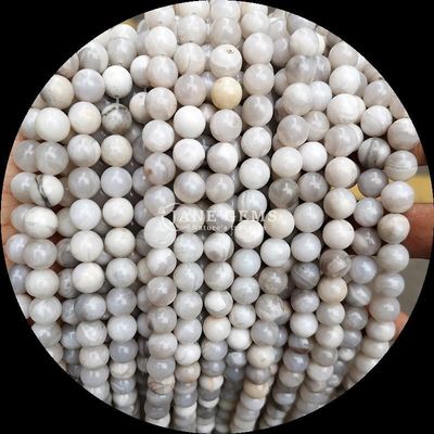 Op maat gemaakte veelkleurige achatenkralen in 8 mm ronde vorm van voor sieraden maken