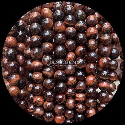 DIY Juwelen maken Essentiële edelstenen Perlen 8mm Ronde vorm Tiger's Eye losse perlen strengen