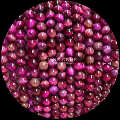 DIY Juwelen maken Essentiële edelstenen Perlen 8mm Ronde vorm Tiger's Eye losse perlen strengen