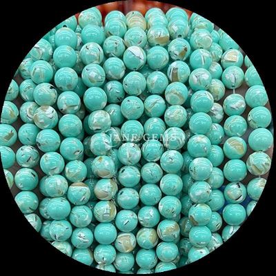 Armbanden, edelstenen kralen, turquoise losse kralen voor zelfgemaakte sieraden.