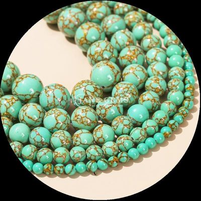 DIY maken gepolijste ronde edelstenen kraalstrengen met veelkleurige edelsteen kleur