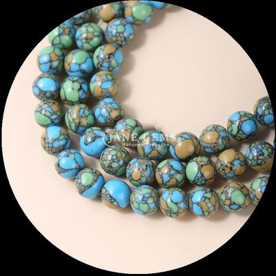 Natuurlijke edelstenen kraal in verschillende kleuren, DIY sieraden Turquoise kraal
