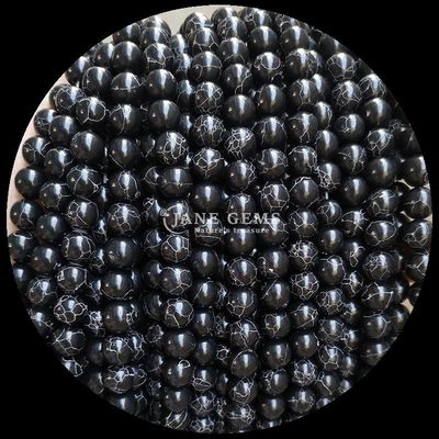 DIY Juwelen maken Ronde gesneden edelsteen Turquoise kraalstrengen in 8 mm grootte en verschillende kleuren