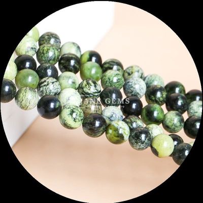 Meerdere kleuren Ronde gesneden edelsteen Verschillende soorten Howlite Afrikaanse turquoise kralen voor doe-het-zelf sieraden