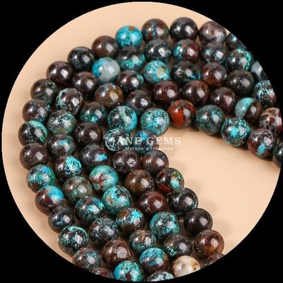 Natuurlijke ronde vorm Verscheidene soorten Turquoise kralen Strengen voor doe-het-zelf geschenk Juwelen halskettingen