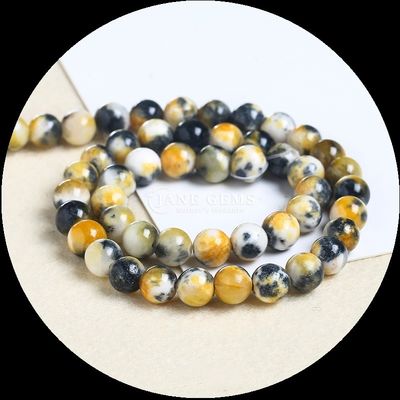 Natuurlijke edelstenen armbanden Verschillende kleuren Jade losse kralen strengen om uw stijl te verheffen met natuurlijke elegantie