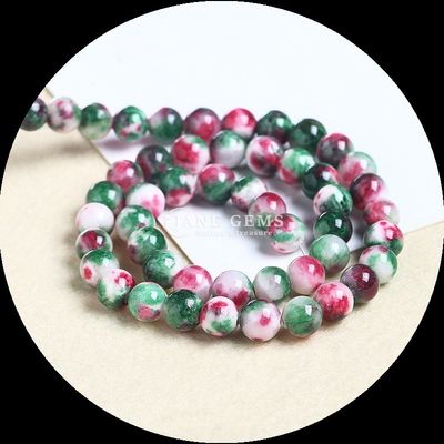Natuurlijke edelstenen armbanden Verschillende kleuren Jade losse kralen strengen om uw stijl te verheffen met natuurlijke elegantie