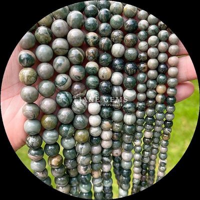 Ronde vorm edelstenen kraal verschillende kleuren houten patroon losse kraal strengen perfect voor sieraden maken 8mm kraal grootte