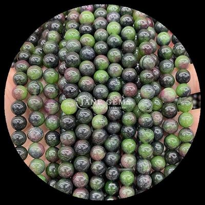 Edelsteenkralen in ronde vorm en meerdere kleuren Verschillende kalcedonie losse kralenstrengen Perfect voor DIY sieraden