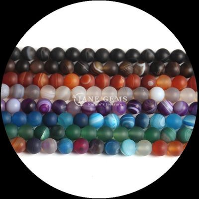 8mm natuurlijke edelstenen kraaltjes edelstenen kraaltjes diverse gebonden agaat bevroren losse kraaltjes voor handgemaakte kraaltjes accessoires