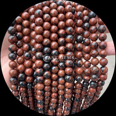 Ronde vorm edelstenen kraal Perfect voor armbanden Verschillende steentypes Drakenbloed Indiase agaat losse ronde edelsteen kralen Strengen